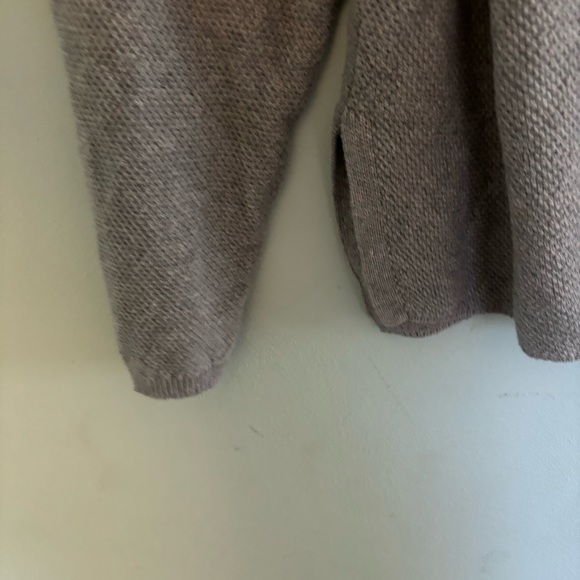 Grey sweater 2 Piece set Oversized Knit Loungewear Loose Slouchy Sweater - Picture 6 of 11